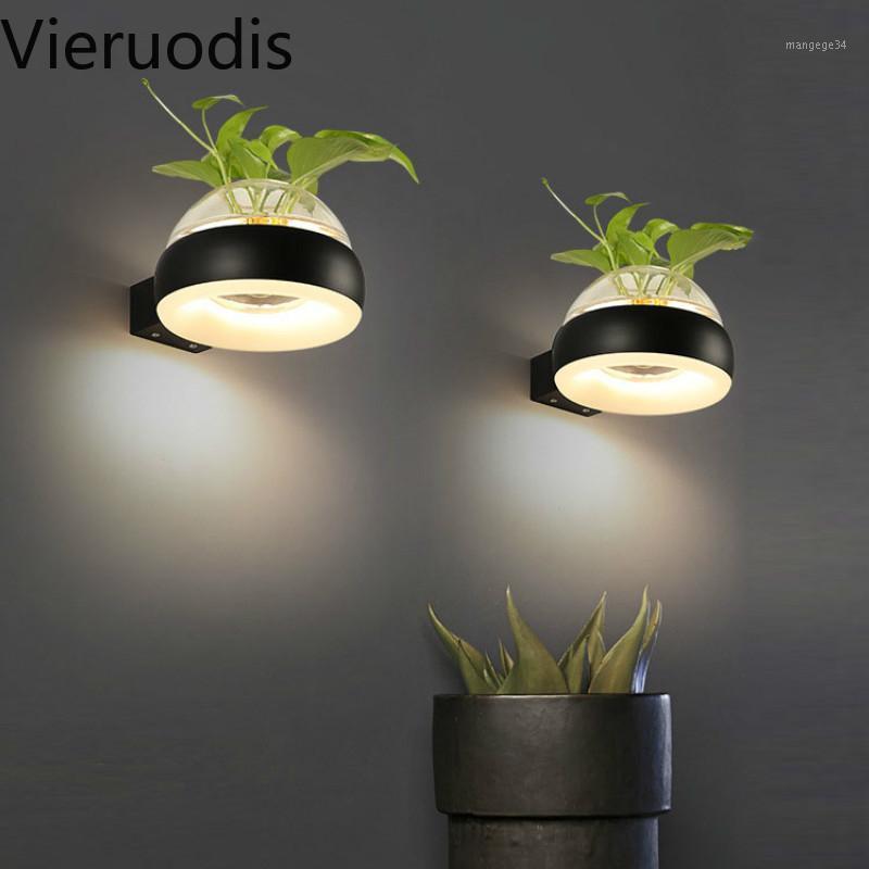 

Nordic Decorative Wall Lamp Modern Living Room Bedside Cafe Dining Table Plant Lights Creative Indoor Luminaire Lighting Fixture1