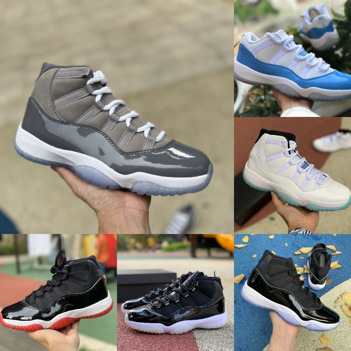 

Top Quality Jumpman Jubilee Bred 11 11s High Basketball Shoes COOL GREY Legend Blue Jorden Space Jam Gamma Blue Easter Concord 45 Low Columbia Designers Sneakers, Please contact us