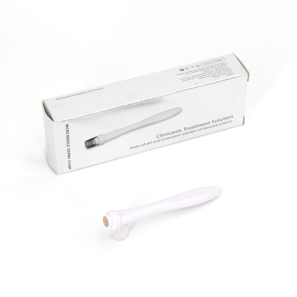 

Micro Needling Derma Stamp Pen Microneedle Device 12 Needles Skin Care Tool for Face Body Acne Scars Wrinkle Removal Treatments DHL Express