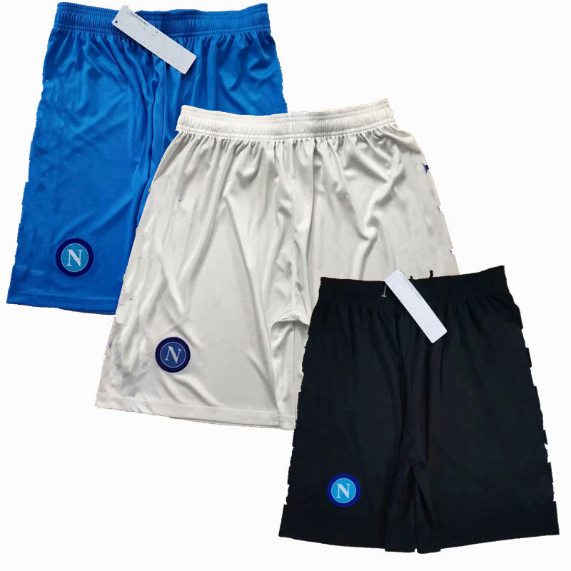 

Napoli 20 21 soccer Shorts home away 3rd MERTENS INSIGNE 2020 2021 football Sports pants S-2XL, Black;red