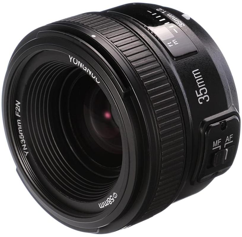 

YONGNUO 35 mm F2.0 Nikon wide-angle fixed focus lens for Nikon DSLR camera
