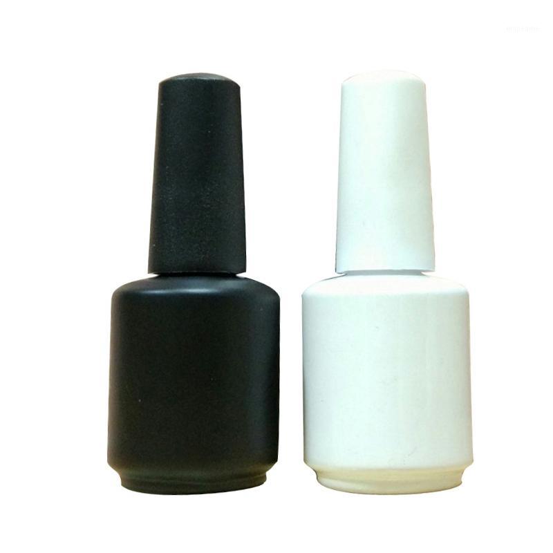 

20pcs 15ml Empty Nail Polish Bottle with A Lid Brush Top Coat and Base Coat Containers Empty Cosmetic Containers Nail Gel Bottle1