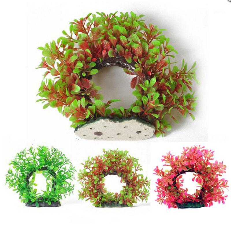 

PVC Aquarium Decorative Simulation Water Grass Flower Fish Tank Landscape Environmental Protection Materials Aquarium Decor Hot1