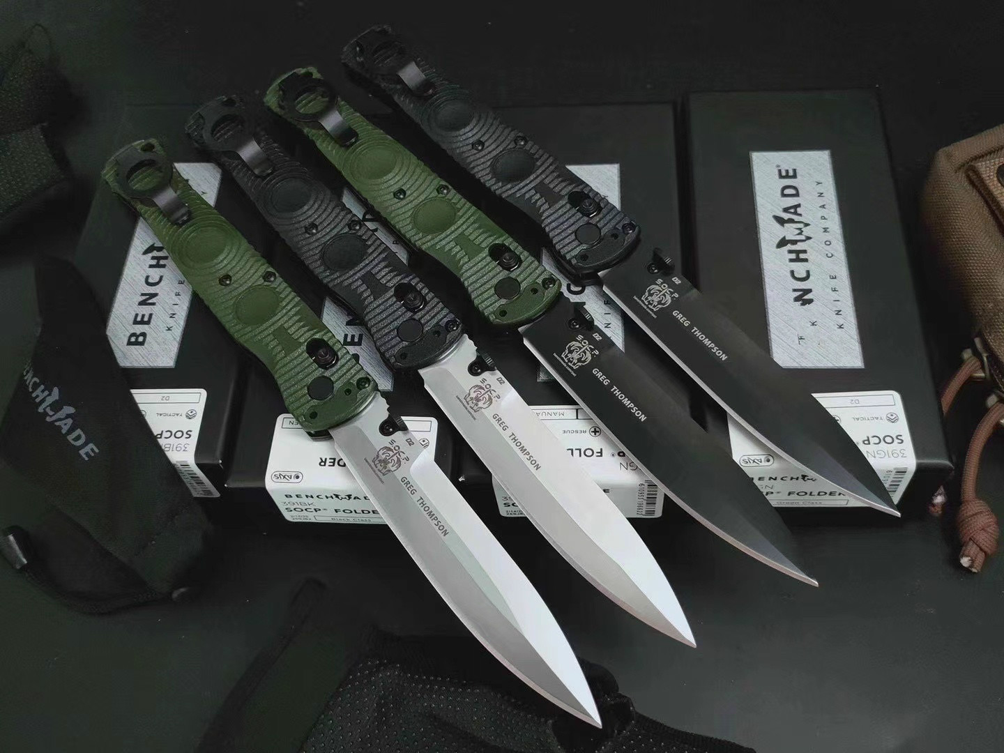 

Newest SOCP BM 391 BK 391 Nylon Fiber Handle Mark D2 Blade Folding Pocket Survival EDC Tool kitchen camp hunt Tactical outdoor knife