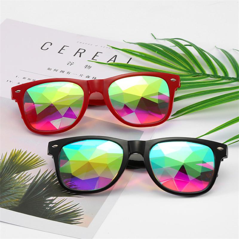 

Rave Festival Party EDM Sunglasses Diffracted Lens luxury sunglasses lunette de soleil femme lentes M139