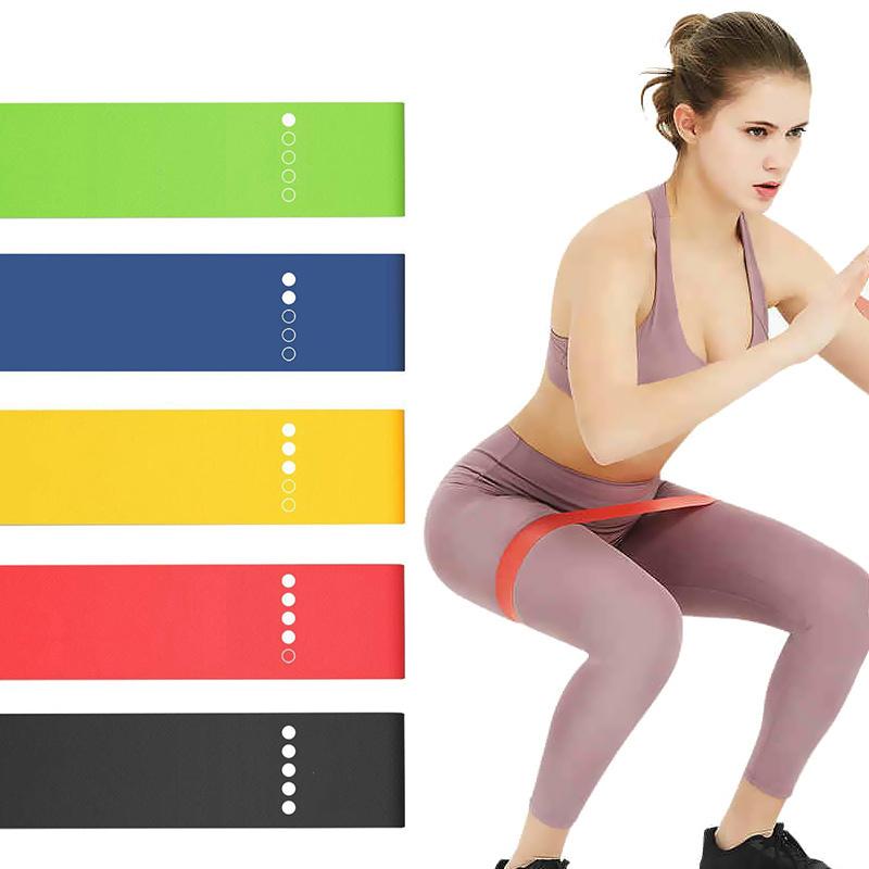 

Home 5PCS Yoga Latex Resistance Bands Set Pilates Sport Training Workout Elastic Bands Indoor Gym Rubber Loops Fitness Equipment