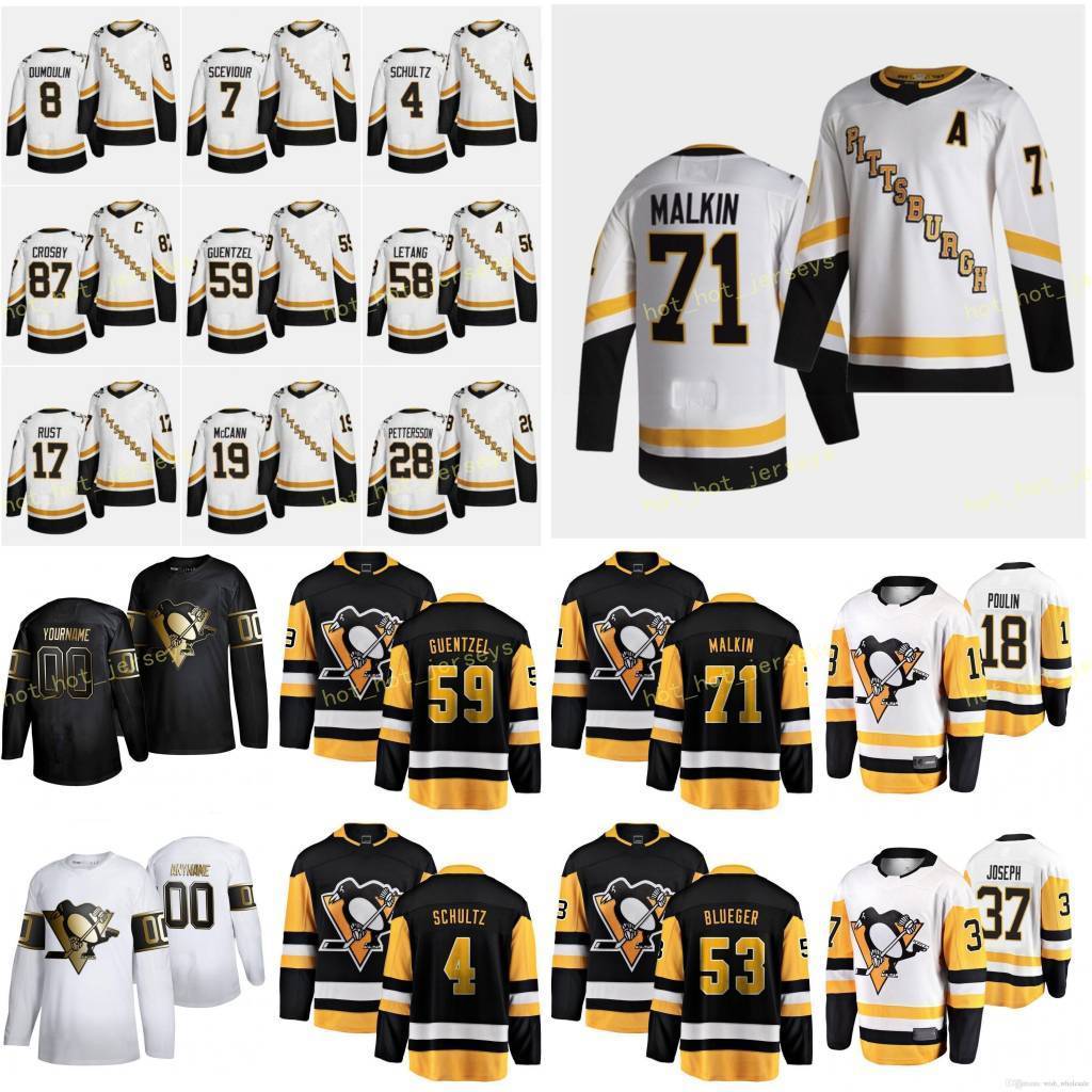 

Custom Pittsburgh Penguins DeSmith Casey 1 Dumoulin Brian 8 Gaudreau Frederick 11 Guentzel Jake 59 Jankowski Mark 14 Men Women Youth Stitch, Black;red
