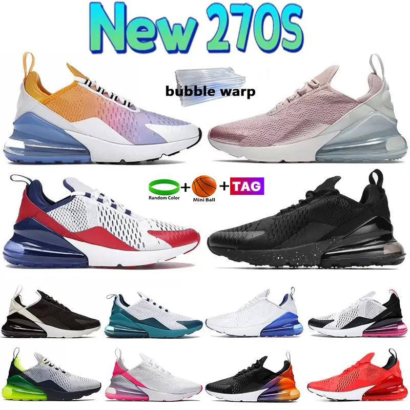 

270 Top Quality running shoes triple white black neon women men chaussures usa be true cactus barely rose rough green mens trainers outdoor sport sneakers