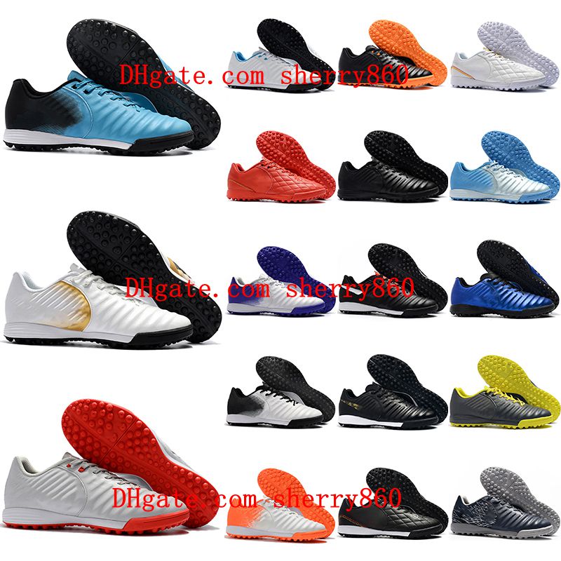 

2021 soccer shoes quality mens Tiempo Ligera IV TF Turf cleats football boots scarpe calcio, As picture 8