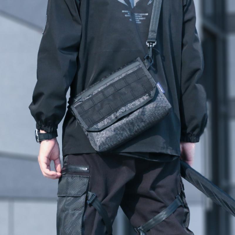 

Shoulder bag messenger bag silenstorm techwear accessories streetwear molle waterproof, Just bag