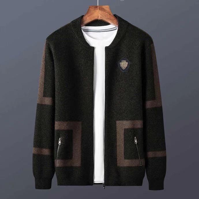 

K11719 Fashion Men's Sweaters 2020 Runway Luxury European Design party style Men's Clothing