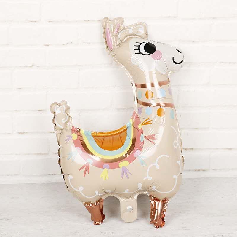 

Party Decoration 1pc 45*62cm Llama Foil Balloons Cartoon Animal Alpaca Balloon Boy Girl Birthday Favors And Gifts Helium