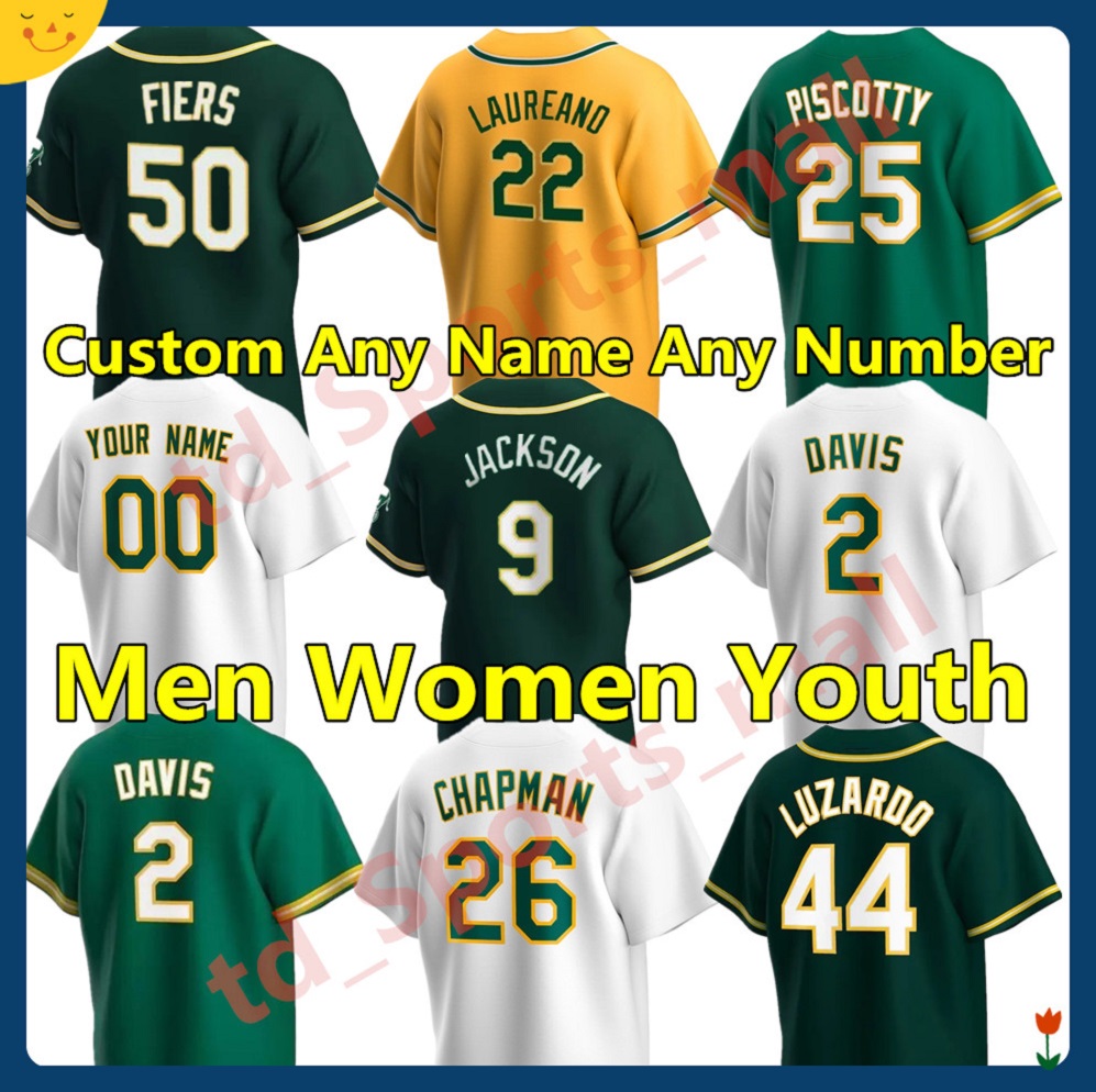 

2021 TOP Men Women Youth 28 Matt Olson Jersey Athletics 26 Chapman 9 Reggie Jackson 24 Rickey Henderson 50 Mike Fiers 2 Khris Davis Baseball Jerseys, Blue;black