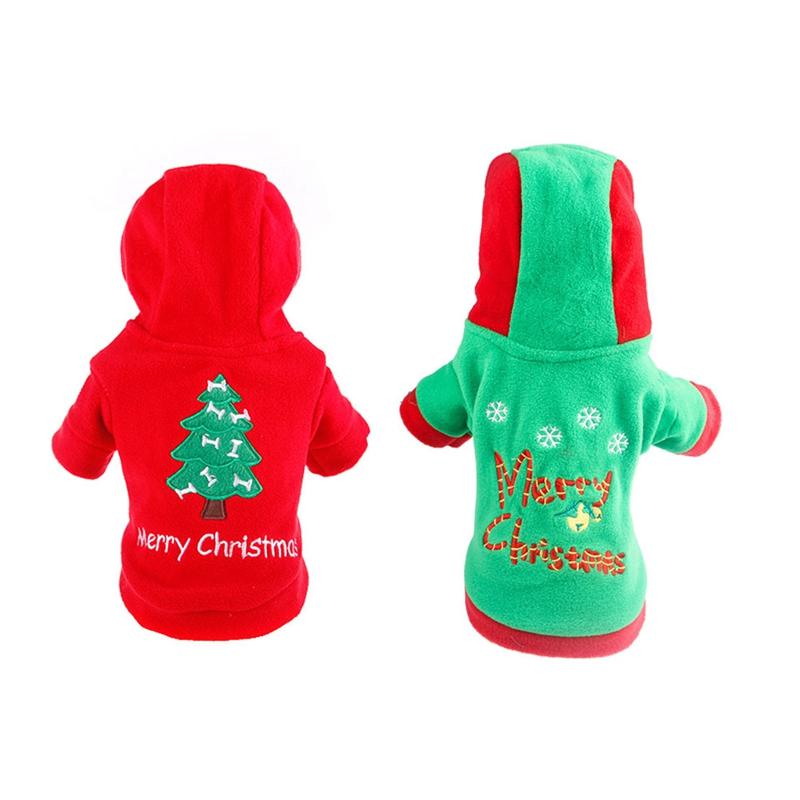 

New Cute Puppy Clothes Small Dog Pet Christmas Costume Christmas Dog Clothes Winter Big Outfit, Rd