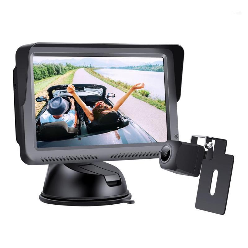 

5 inch AHD HD wired rear view camera monitor system set 1080P Reversing Camera Monitor 5 Inch Parking Kit Mirror Reverse1