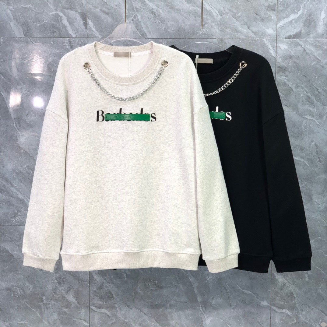 

Mens Designer Sweaters Hoodies Womens Casual Round Neck Long Sleeve Sweater Couples High Quality Sweatshirt Black White Size S-3XL 306