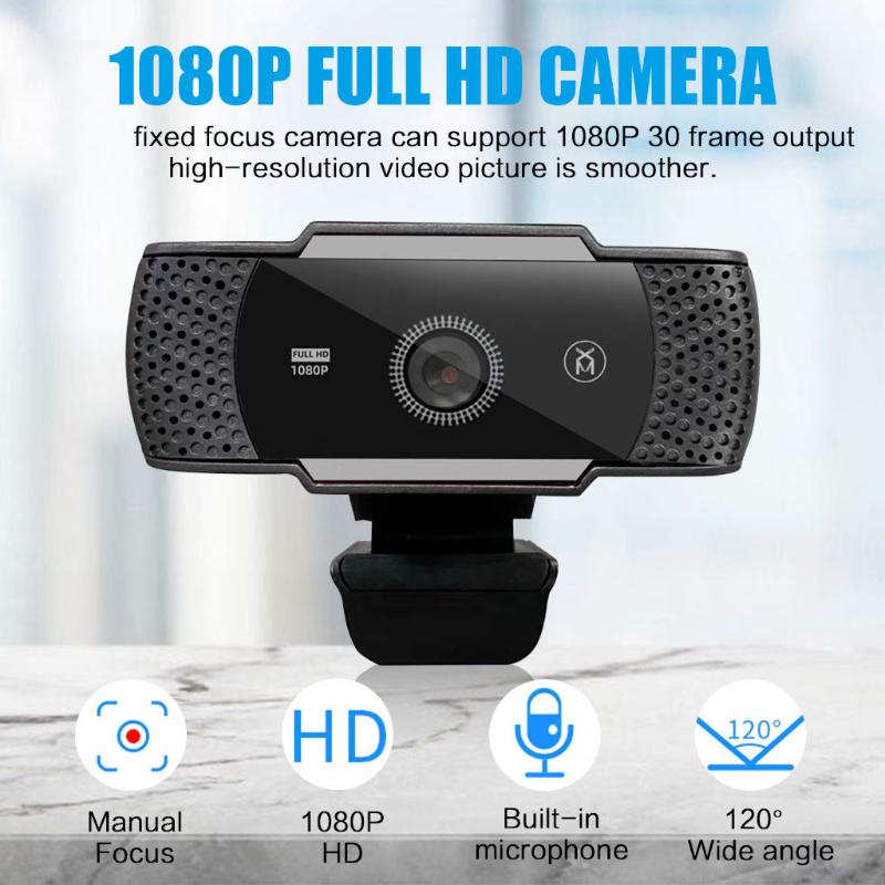 

top selling Full HD 1080P Web Cam Desktop PC Video Calling Webcam Camera with Microphone Mic Support Wholesale and Dropshipping