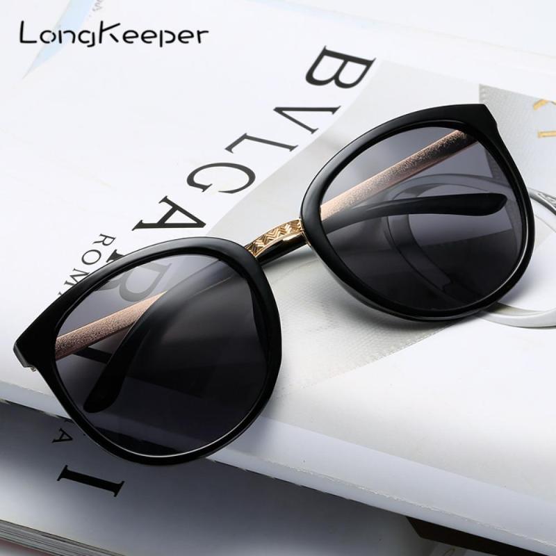 

2021 Oversized Cat Eye Sunglasses Women Retro Round Sun Glasses Ladies Fashion Leopard Eyewears zonnebril dames