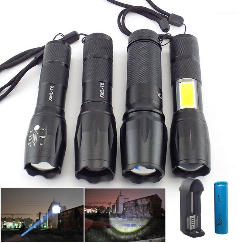 

super high Power T6 L2 Led Flash light Torch torcia 18650 battery usb tactical latarka For Hunting riding camping1