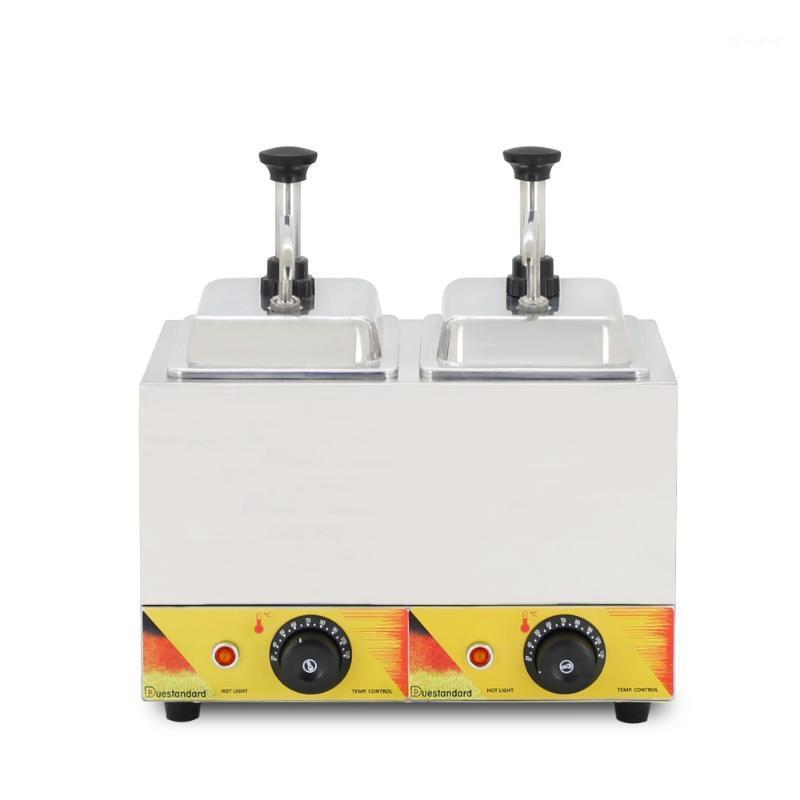 

High Quality Commercial Stainless Cheese warmer/Heat pump/butter warmer/ dispenser with Heated Spout and Pump1