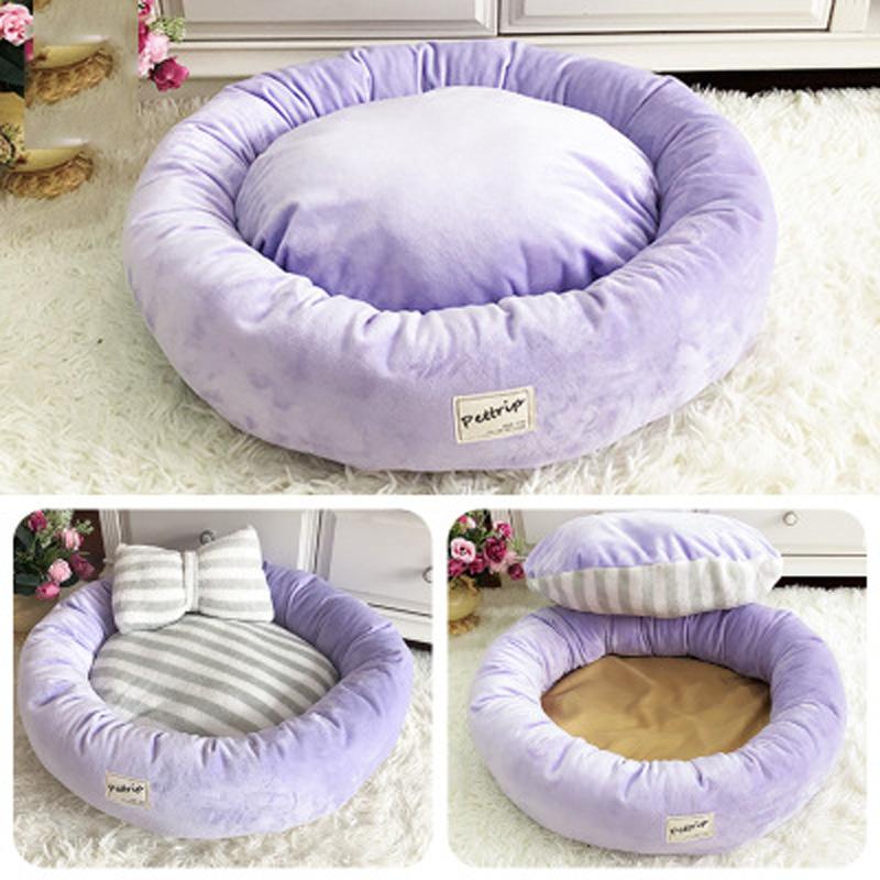 

Pet Dog Bed Super Soft Pet Bed Kennel Super Soft Fluffy Comfortable for Large Cat Dog Washable Plush