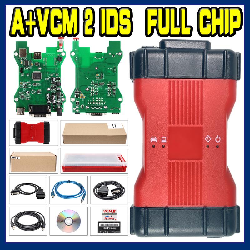 

2020 NEWEST Top Quality Auto tools VCM 2 Multi-language VCM2 IDS VCM2 full chip OBD2 Tool VCM ii Car Diagnostic Tool scanner