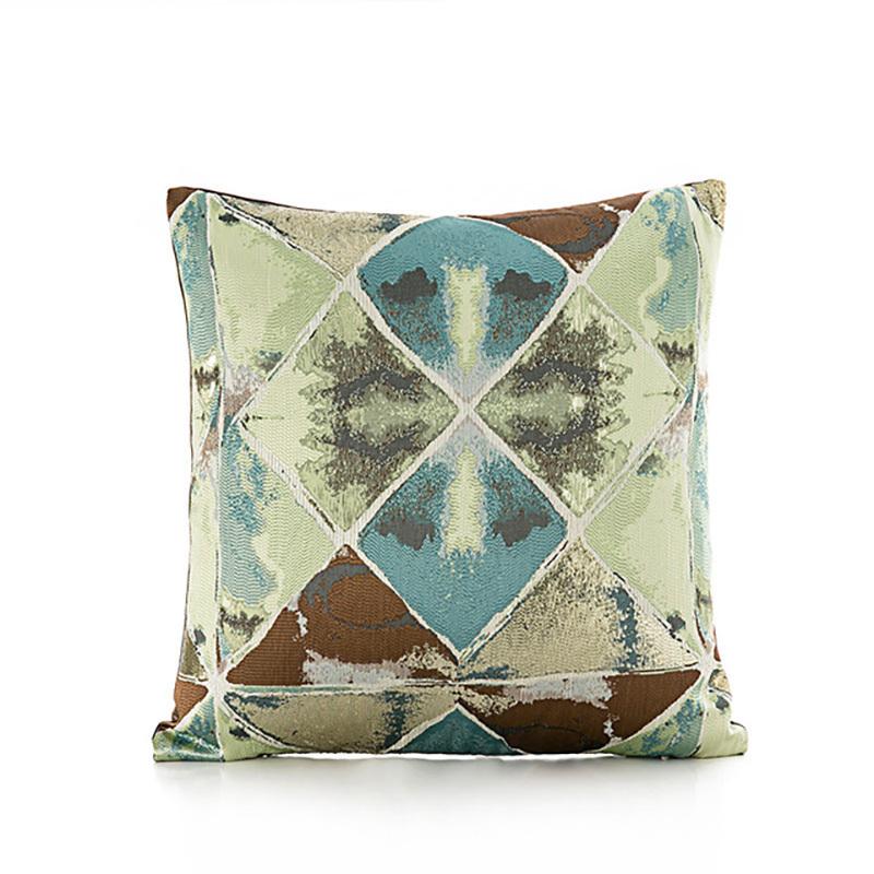 

Satin Jacquard luxury Throw Pillows Cushion Cover Decorative Cushion Case Polyester For Home Sofa Decorative Pillowcase, 01(30x50cm)