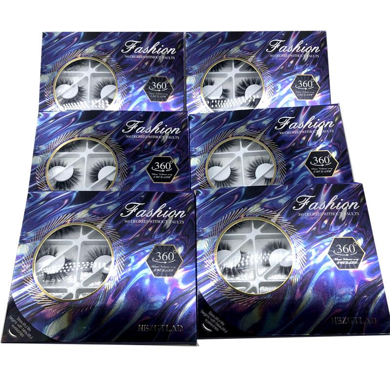 

12 Pairs Multipack 3D Soft Mink Hair False Eyelashes Handmade Wispy Fluffy Long Lashes Makeup Tools Faux Eye Lashes