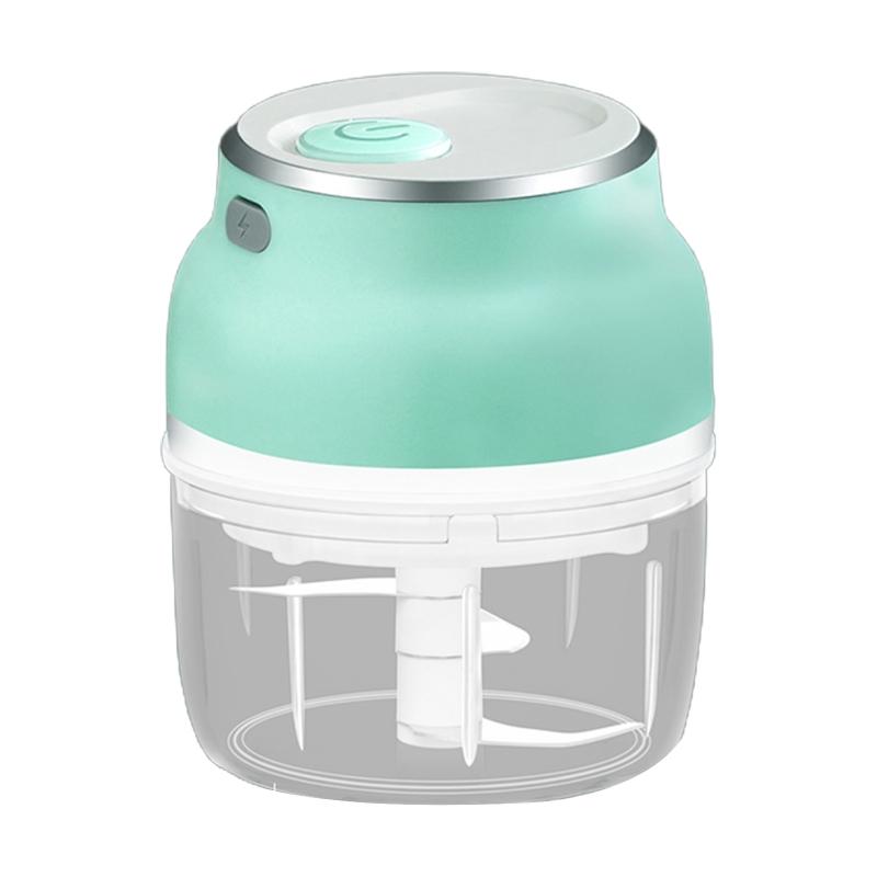 

Mini Portable Electric Garlic Speedy Chopper Spiral Shredder Processor USB