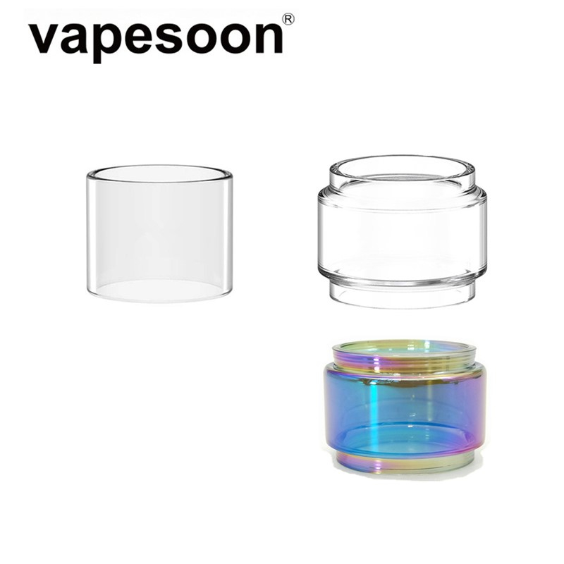 

Rainbow Pyrex Bulb Glass Tube Replacement for SMOK VAPE PEN V2 KIT Device 3ml Tank EU 2ml / 4.5ml