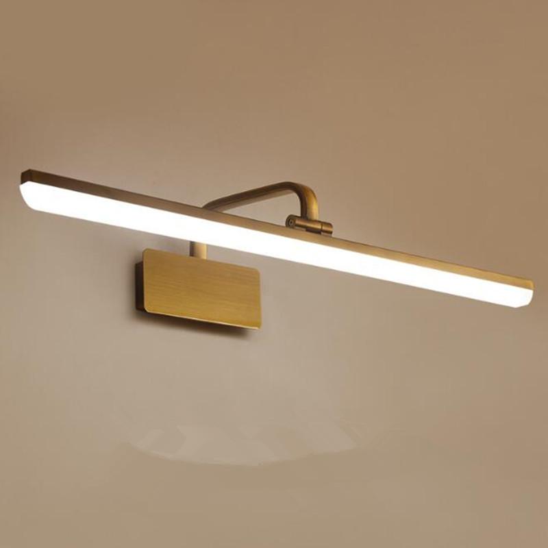 

Modern Loft Decoration 42/57/68CM Bathroom Led Mirror Lamp Waterproof Retro Bronze Bedside Lights Led Dressing table Light
