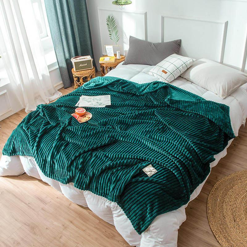 

Warm Coral Fleece Flannel Kids Infant Sofa Couch Blanket Plaid Newborn Swaddler Beach Sunscreen Cape1