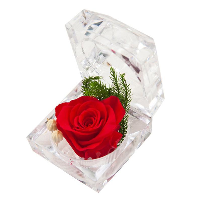 

Eternal Rose Ring Box Girls Gift Romantic Eternal life Flower Mother Day Present Valentine's Day Gift