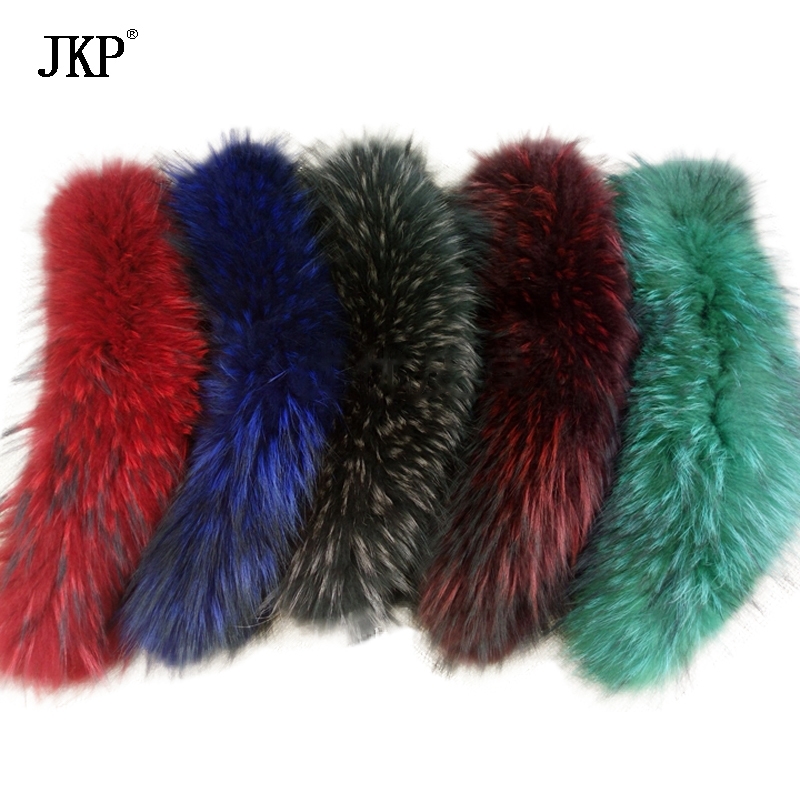 

Real Raccoon fur collar /scarf/natural Genuine Big Raccoon Fur Collar scarf warp shawl Y201007, Blue;gray