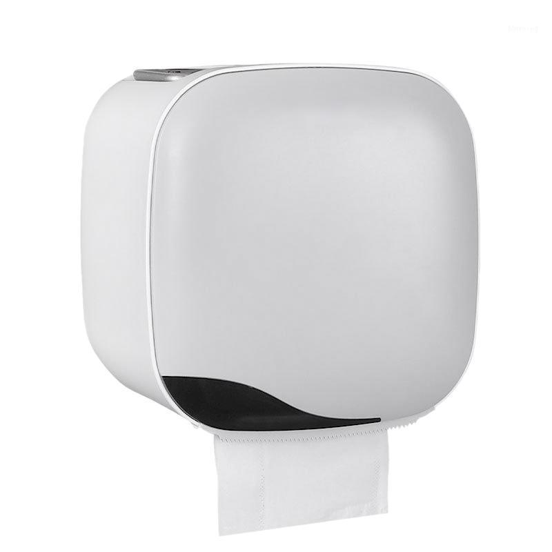 

Waterproof Toilet Roll Tray Free Punch Paper Towel Tray Toilet Paper Rack1