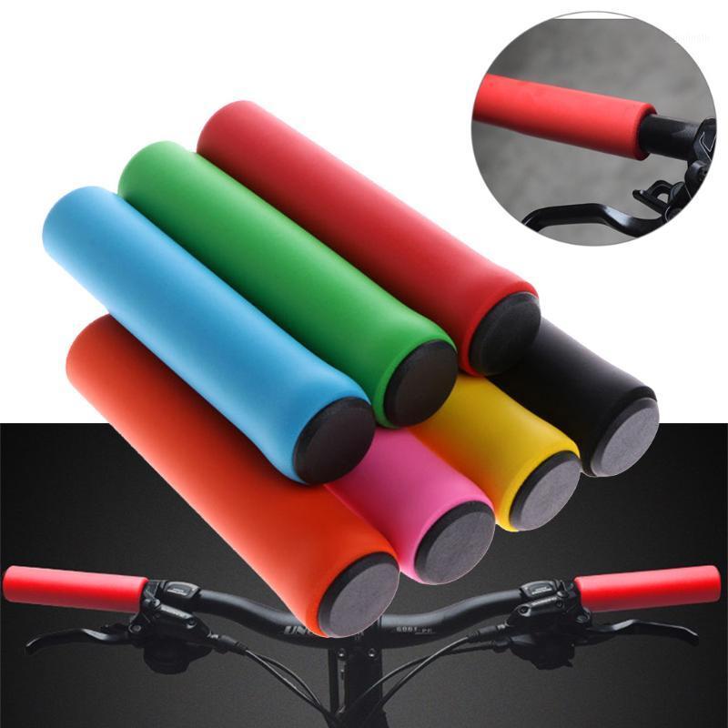 

2pcs Soft Bicycle Handle Bar Grips Cycling Bike Grips Silicone Anti-slip Handlebar Mountain Bike Cycle Anti-skid -absorbing1