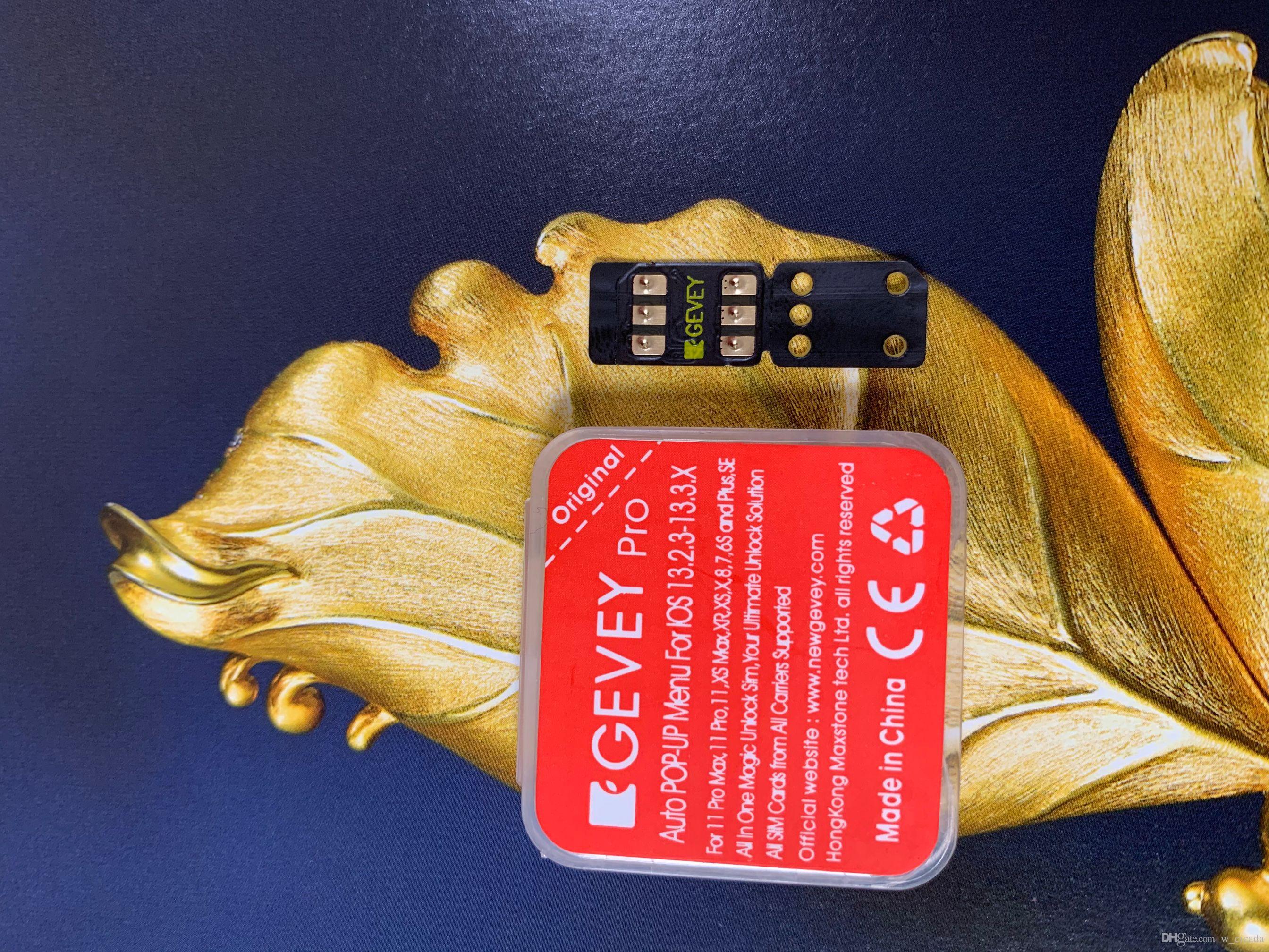 2021 GEVEY Unlocking SIM Card perfect for iphone 12 11 PRO MAX x xs xr max iphone8 7 6 unlocking +updating ICCID+MNC for ios13.3 13.x all-image-628755266