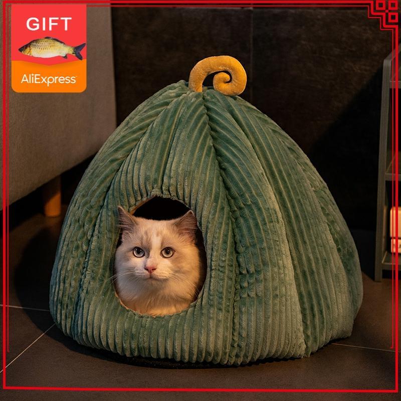

Hot Sell Cat House for Cats Sleep Bed Small Dogs Pet Warm Mat Winter Beds Kitten Cave Nest Home Puppy Window Producndow Products