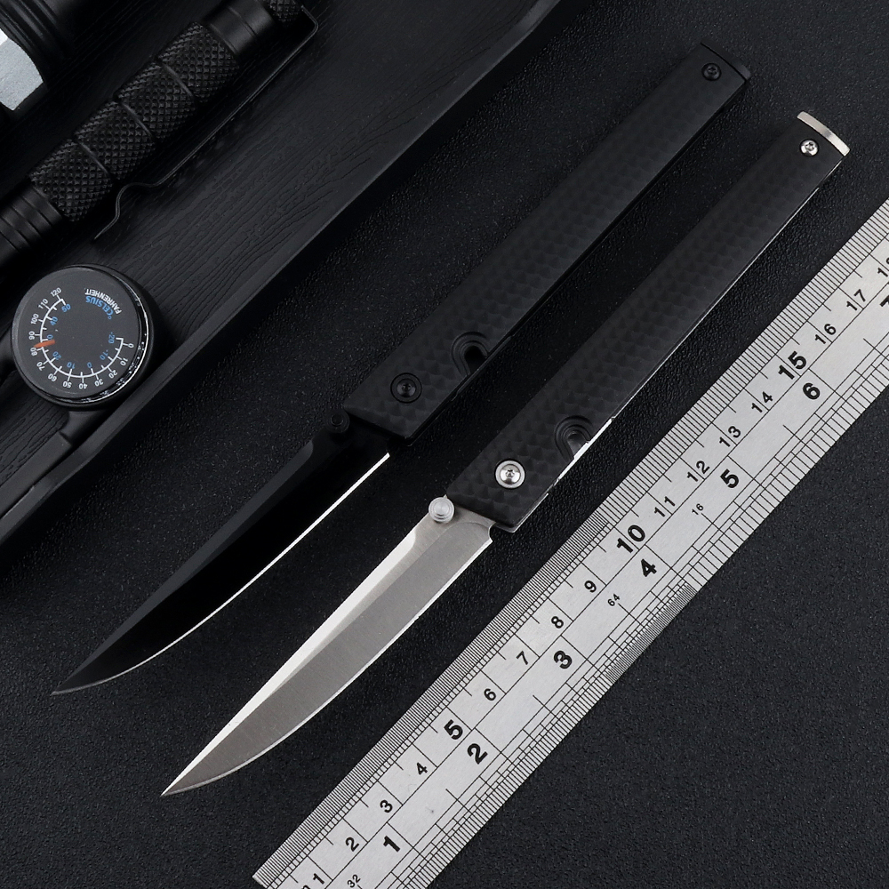 

OEM CR 7096 CEO folding knife 8Cr13Mov blade glass reinforced nylon handle outdoor tactical defense EDC tool knife
