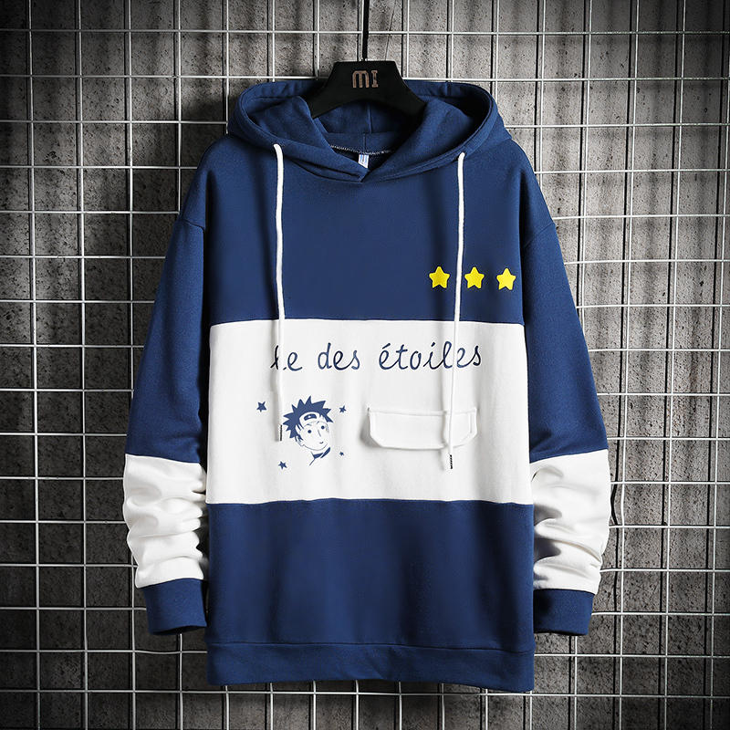 

New Japan Style Casual O-neck 2021 Spring Autumn Hoodie Sweatshirt Men's Thick Fleece Hip Hop Skateboard Streetwear Clothes 41bc, Df34 1