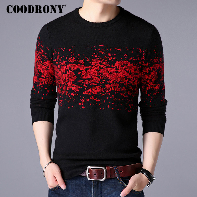 

Sweater Men Casual O-Neck Pullover Men Clothes 2020 Autumn Winter New Arrival Top Sost Warm Mens Cashmere Sweaters 8257, Blue