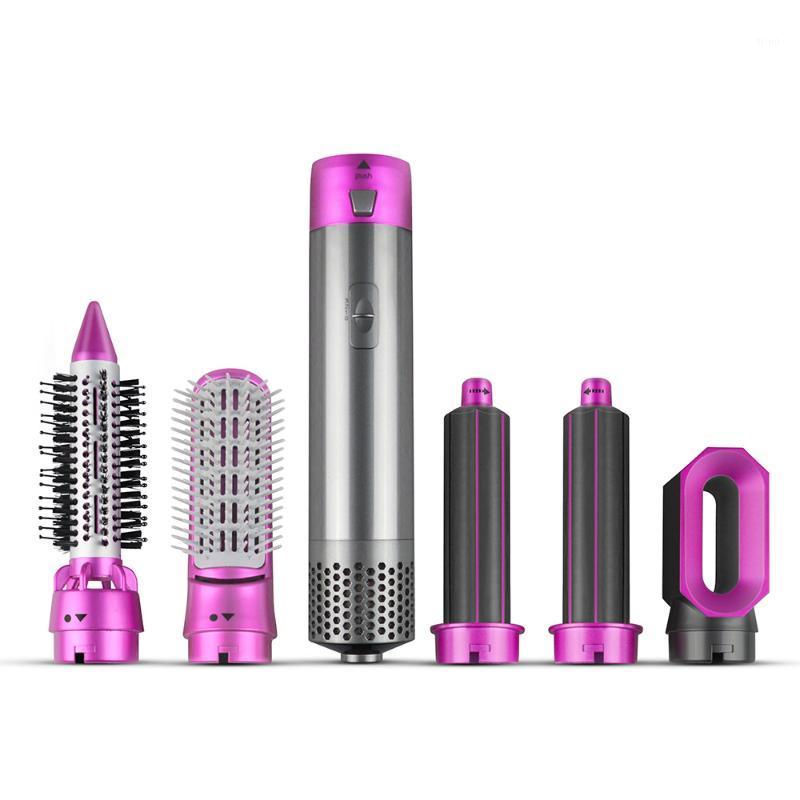 

5 in 1 hot air Automatic Rotating hair Brush for Blow Dry Waves Curls One Step Hair Styler1