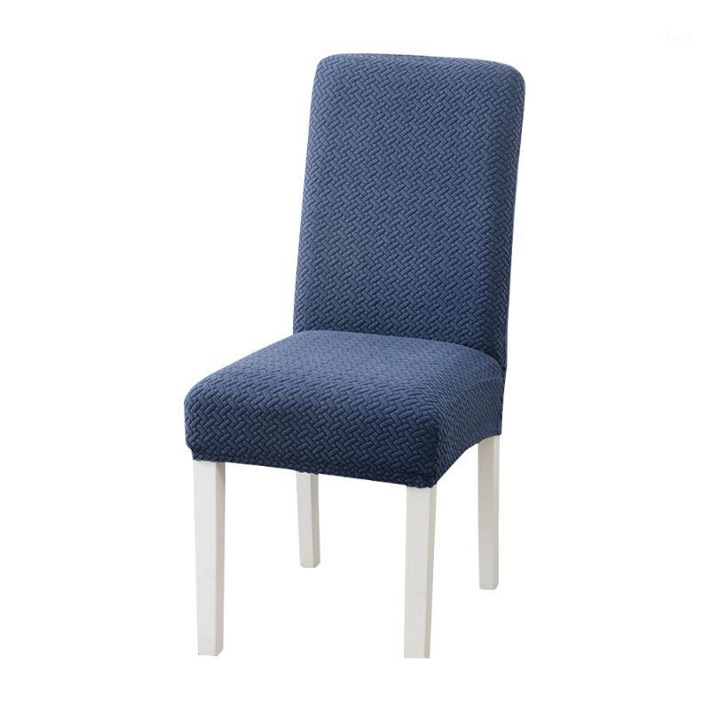 

Twill Home Decor Fleece Kitchen Stretch Dining Chair Cover Solid Dustproof Accessories Banquet Modern Hotel Easy Install1