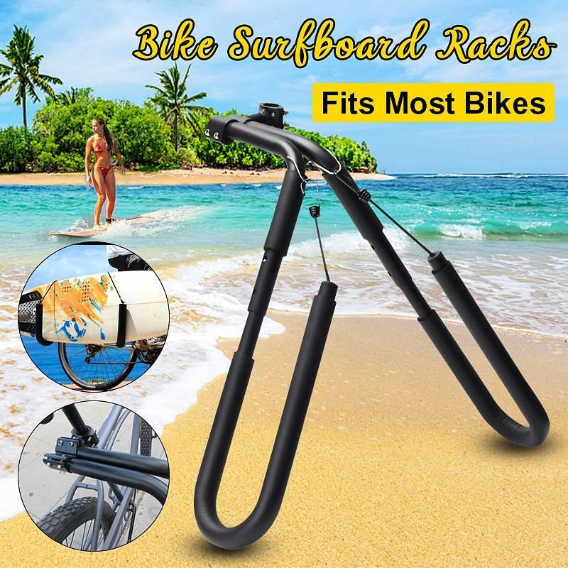

Bicycle Surfing Carrier Mount to Seat Posts 25 to 32mm Accessories Fits Surfboards Up 8" Bike Mount Surfboard Wakeboard Racks1