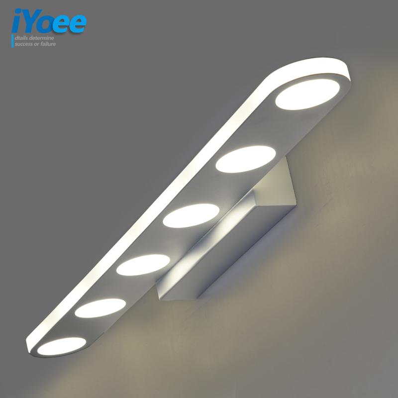 

Modern White LED Wall Lamps in loft Bathroom Makeup table Vanity mirror Wall light Sconces loft style led indoor Light Fixtures