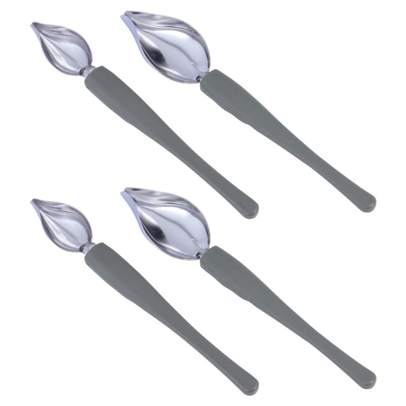 

4pcs Plate Dish Sauce Painting Pencil Chocolate Pencil Tool Culinary Spoon