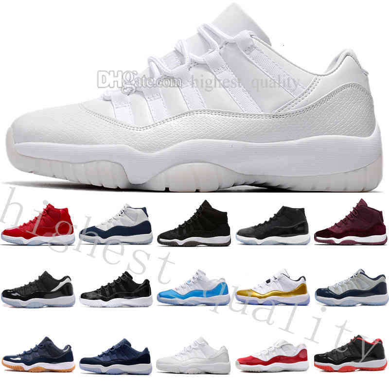 

With Box 11 PRM Heiress Black Stingray Gym Red WIN LIKE 82 96 Space Jam 45 Men Basketball Shoes 11s Athletic Sport Sneakers women US 5.5-13, #18 high concord