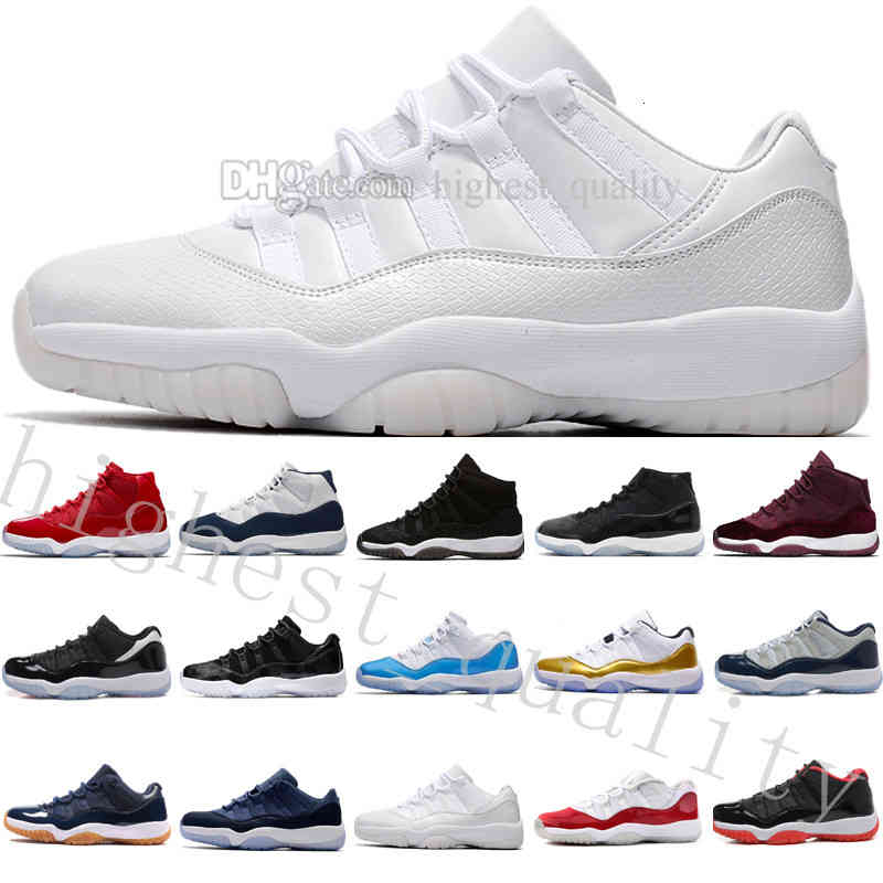 

With Box 11 PRM Heiress Black Stingray Gym Red WIN LIKE 82 96 Space Jam 45 Men Basketball Shoes 11s Athletic Sport Sneakers women US 5.5-13, White;red