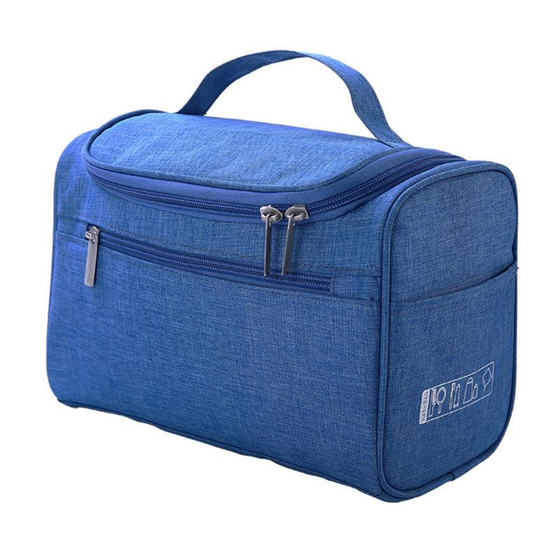 

Cosmetic Storage Hanging Travel Organizer Waterproof Bathroom Toiletry, Gray
