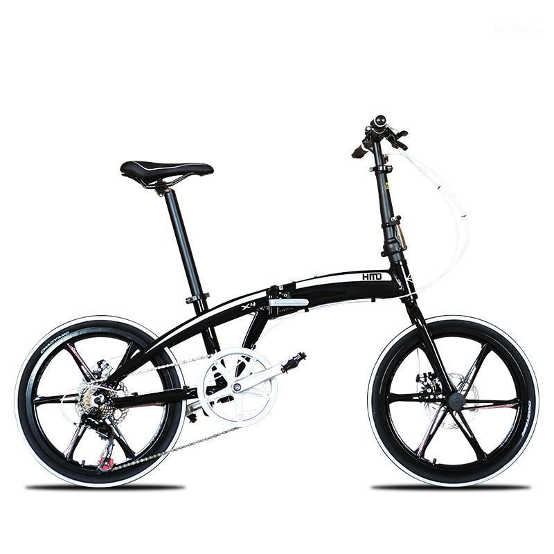 

Folding Bicycle Bike for Work Subway Bike 20/22 Inch Folding BicycleAlloy Variable Speed Men and Women Adult Bicycle1